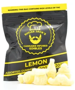 Buy 200mg THC Assorted Lemon Gummies (Sugar Jack’s)